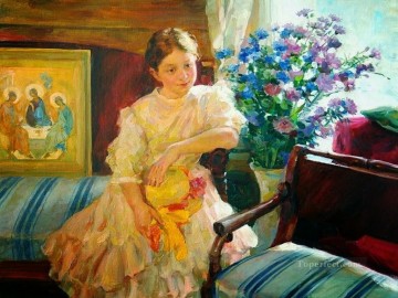 Mujer bonita 43 Impresionista Pinturas al óleo